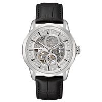 Watch Bulova Man Sutton Automatic in Steel 96A266